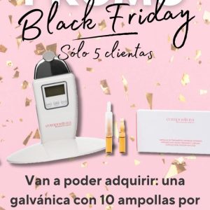 ¡Promoción Black Friday 2023! Maquina Galvánica + Caja de Ampollas